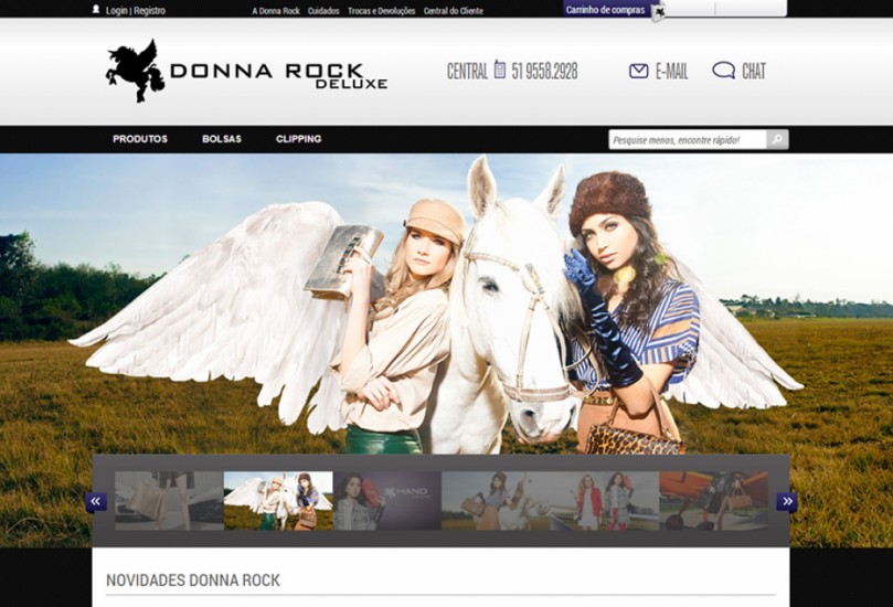 Lançamento da Loja Virtual Donna Rock Deluxe!